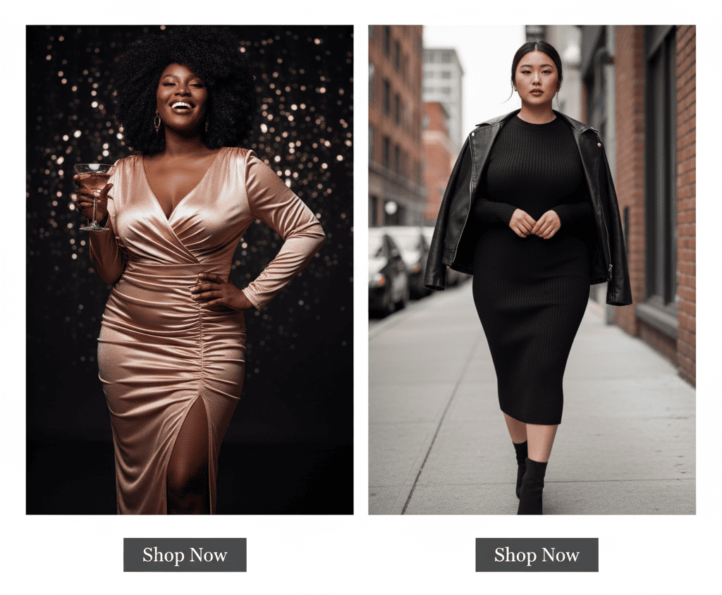 Bodycon or Fitted Dresses