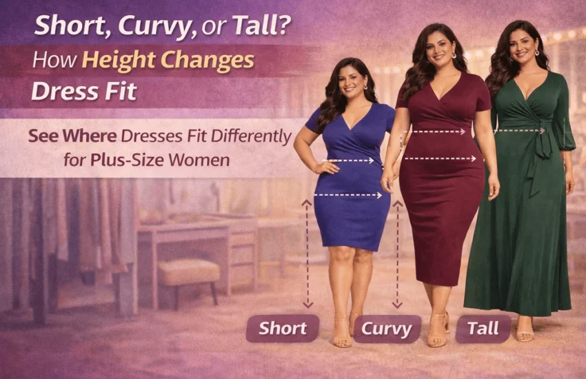 How Height Changes Dress Fit