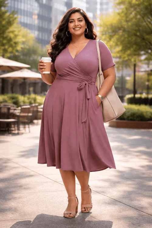 Plus-Size Dresses for All-Day Wear