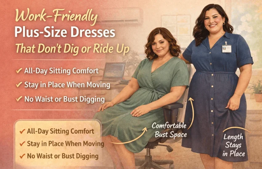 Work Friendly Plus Size Dresses