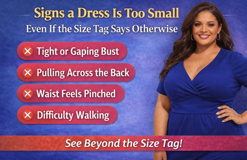 Signs a Dress Is Too Small Even if the Size Tag Is Correct
